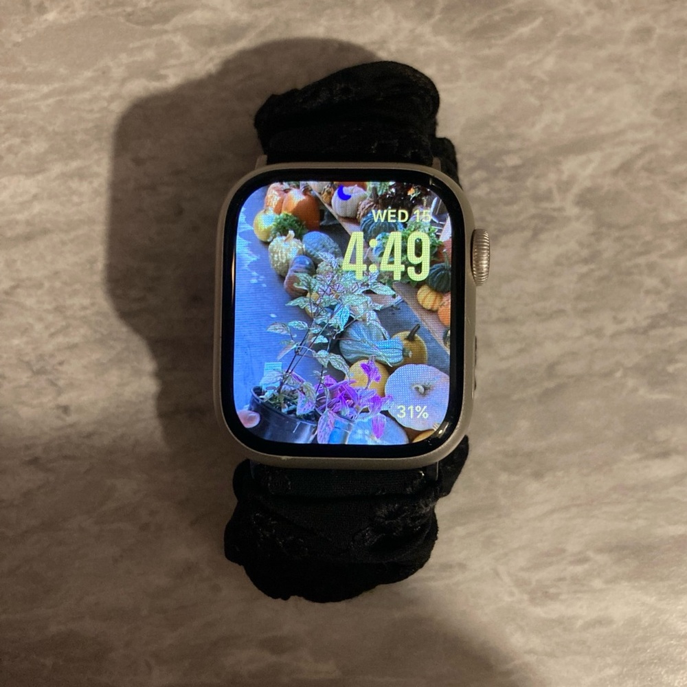 Apple Watch Series 8 41mm with Black Band